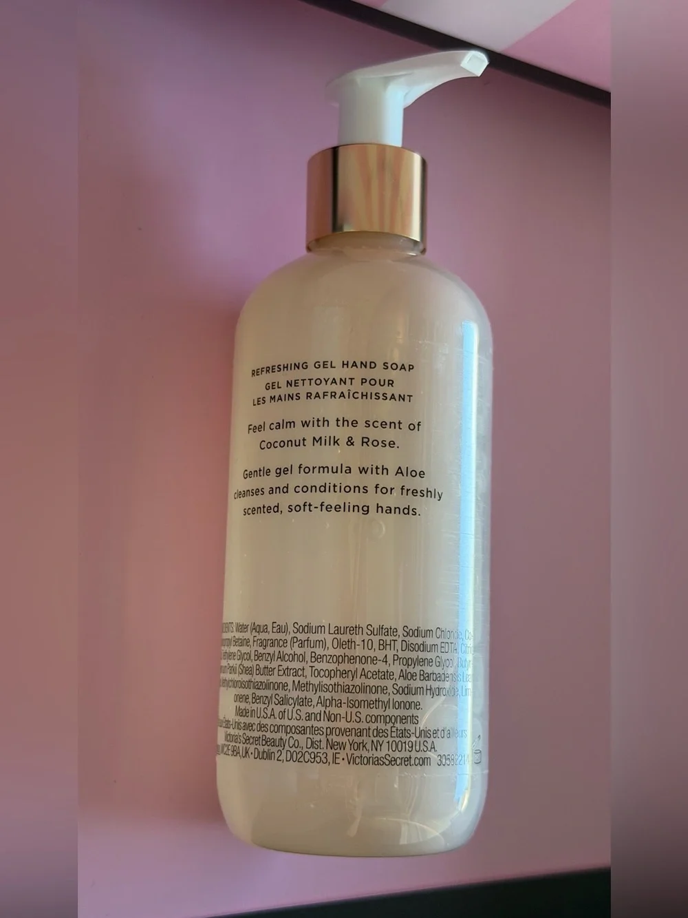 Victoria’s Secret Coconut Milk & Rose Calm Body Wash + Hand Soap Set